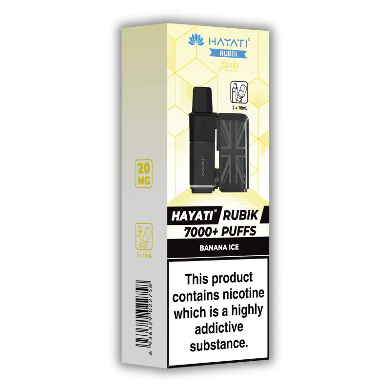 Banana Ice Hayati Rubik Pods