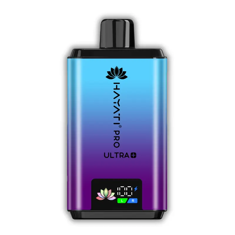 Blackcurrant Cotton K / Blue Raspberry Hayati Pro Ultra Plus 25000 Prefilled Pod Kit