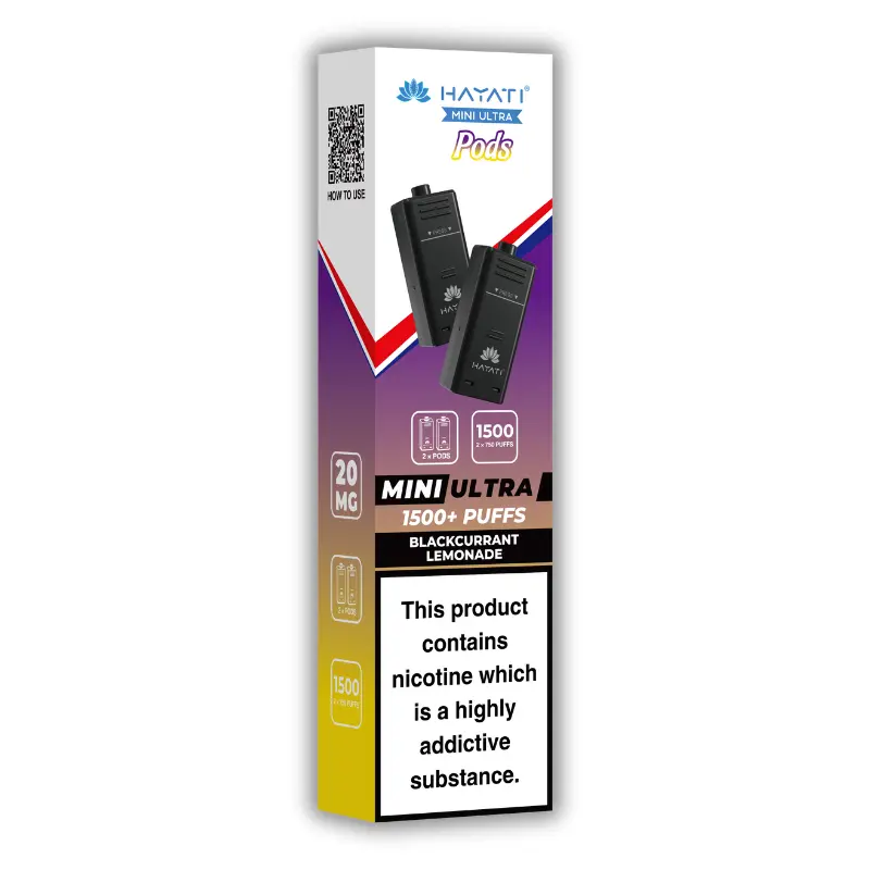 Blackcurrant Lemonade Hayati Mini Ultra Pods