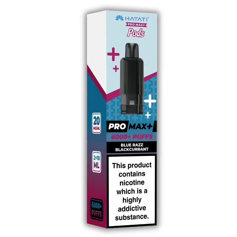 Blue Razz Blackcurrant Hayati Pro Max Plus Pods