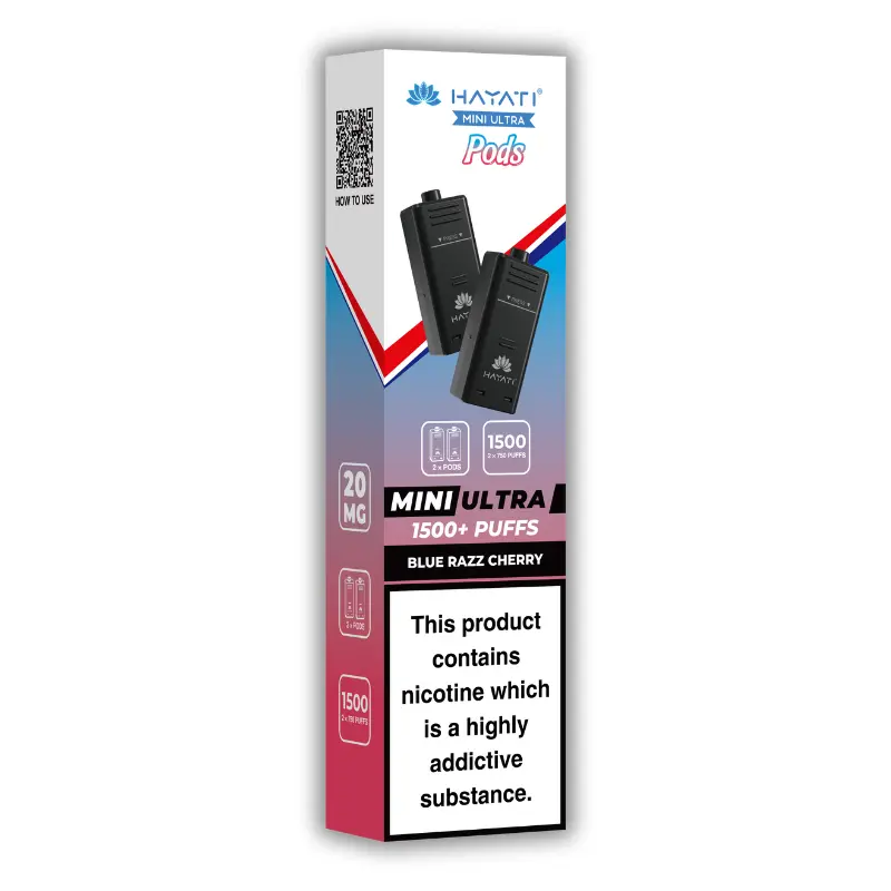 Blue Razz Cherry Hayati Mini Ultra Pods