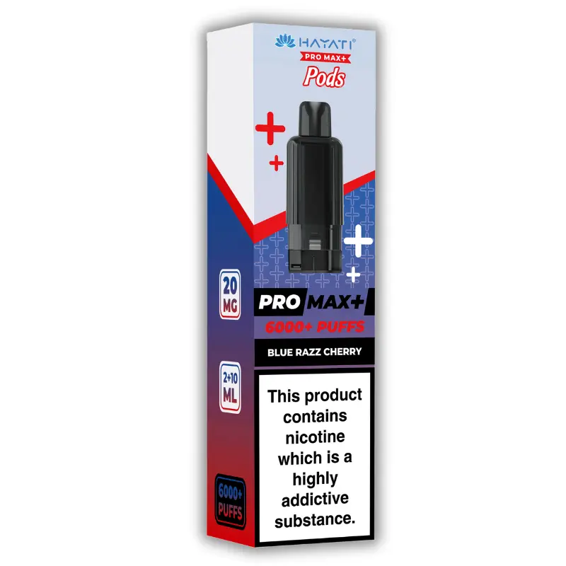 Blue Razz Cherry Hayati Pro Max Plus Pods