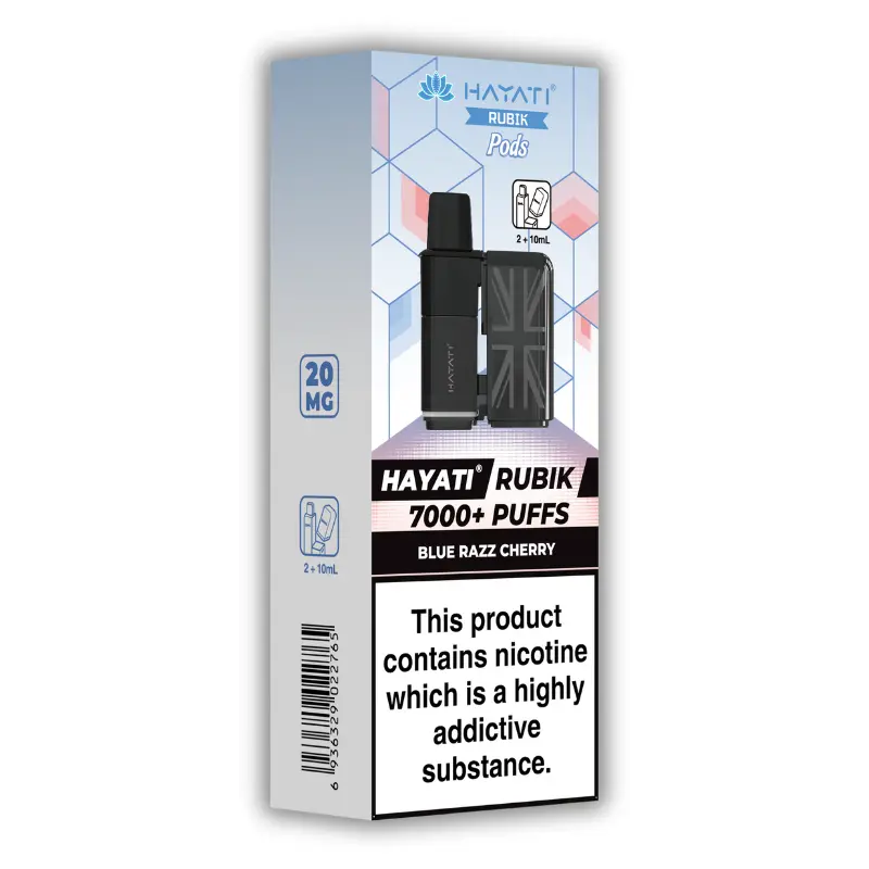 Blue Razz Cherry Hayati Rubik Pods