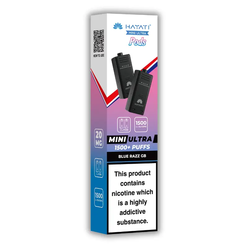 Blue Razz GB Hayati Mini Ultra Pods