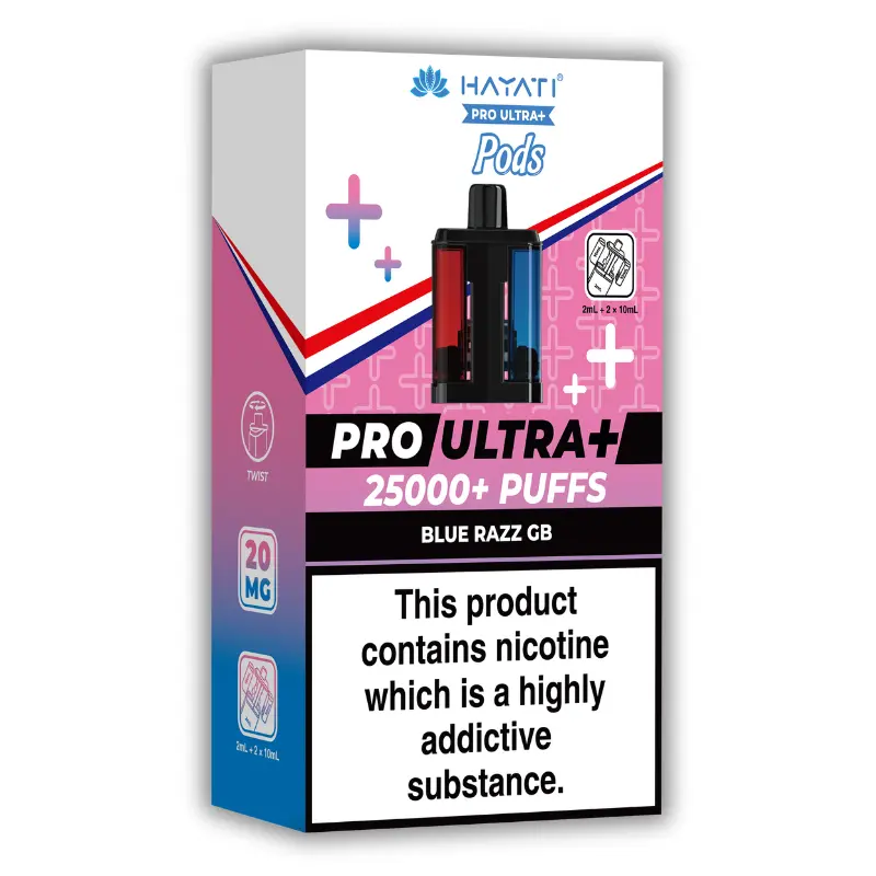 Blue Razz GB Hayati Pro Ultra Plus Pods