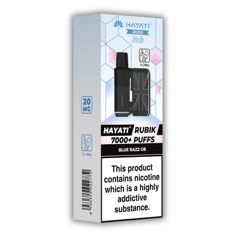 Blue Razz GB Hayati Rubik Pods