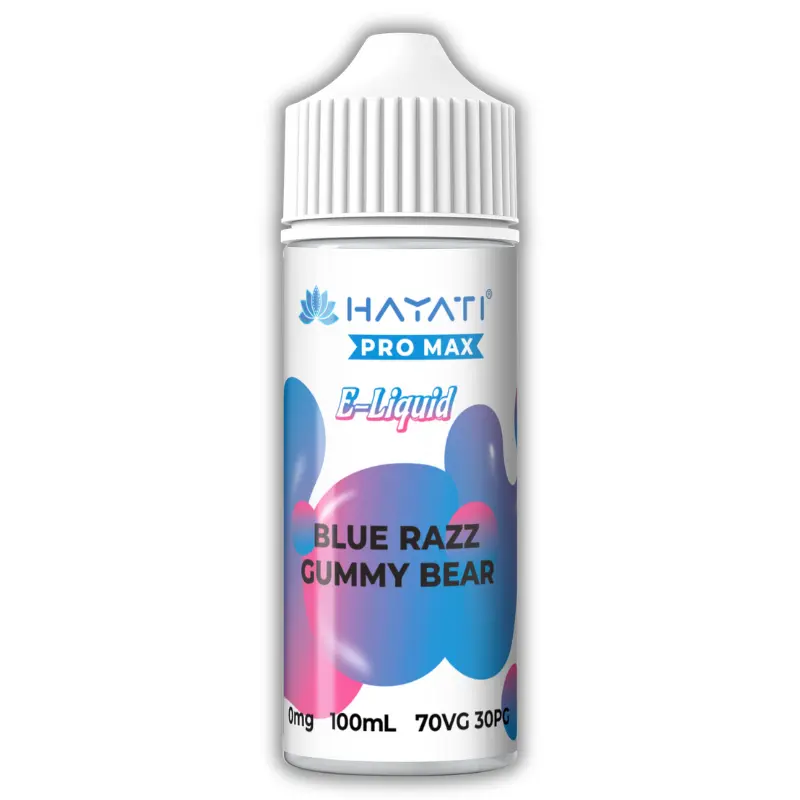 Blue Razz Gummy Bear Hayati Pro Max 70/30 E-Liquid