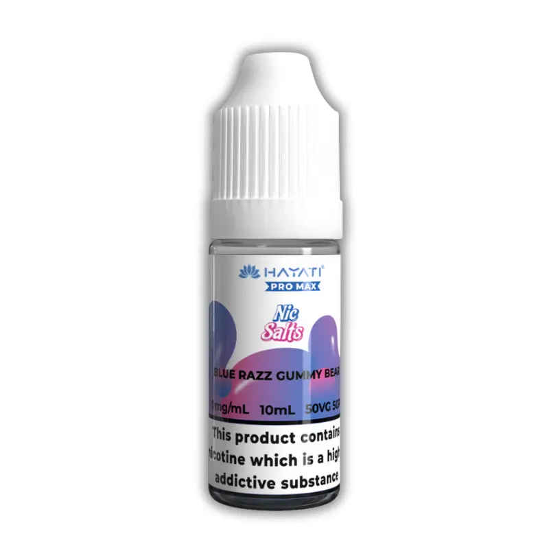 Blue Razz Gummy Bear Hayati Pro Max Nic Salt