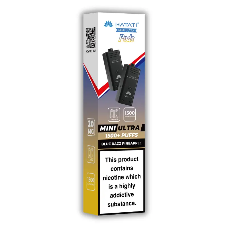 Blue Razz Pineapple Hayati Mini Ultra Pods