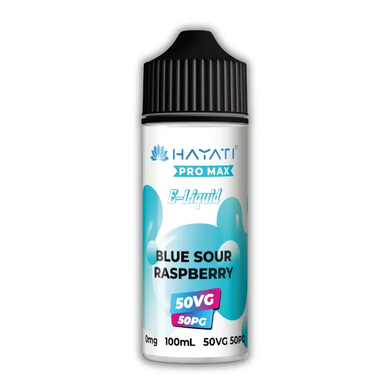 Blue Sour Raspberry Hayati Pro Max 50/50 Shortfill E-Liquid