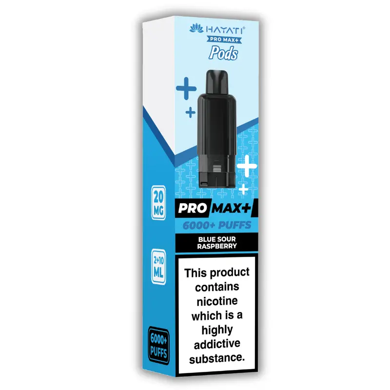 Blue Sour Raspberry Hayati Pro Max Plus Pods