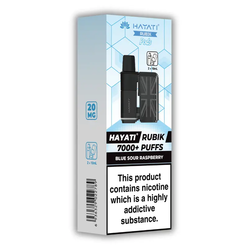Blue Sour Raspberry Hayati Rubik Pods