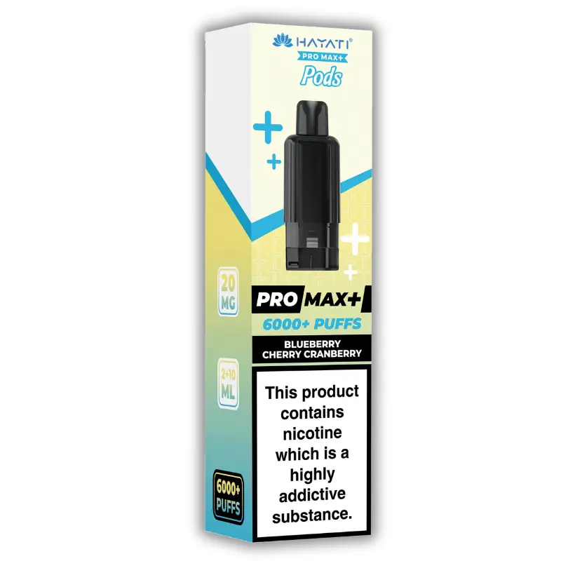 Blueberry Cherry Cranberry Hayati Pro Max Plus Pods