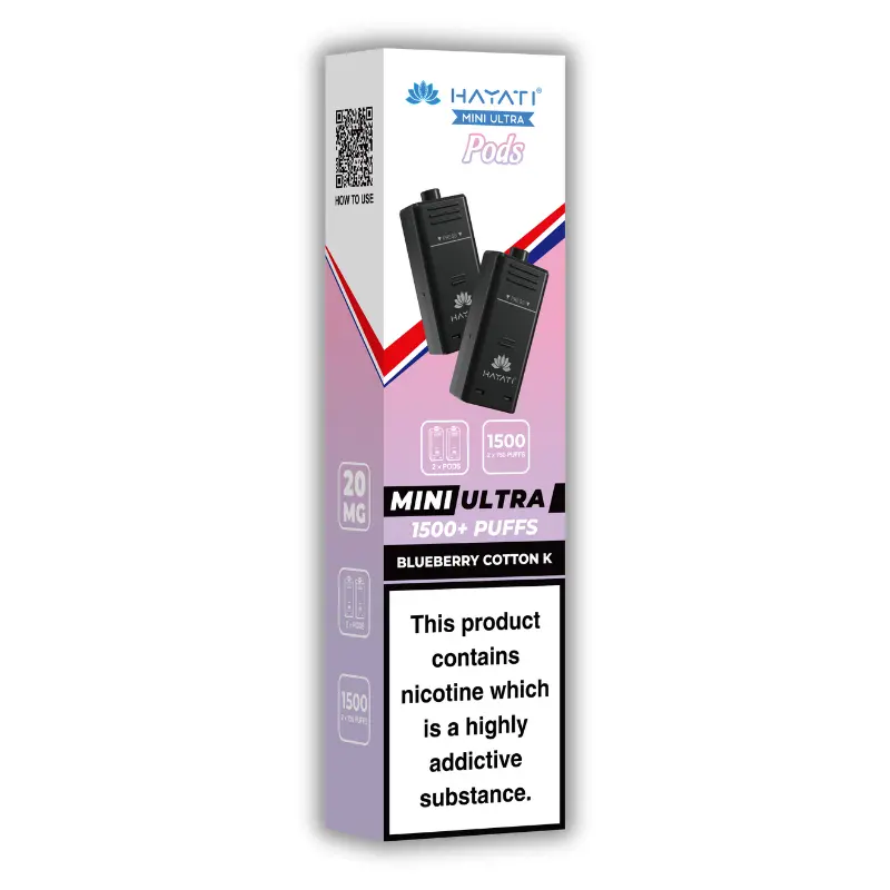 Blueberry Cotton K Hayati Mini Ultra Pods