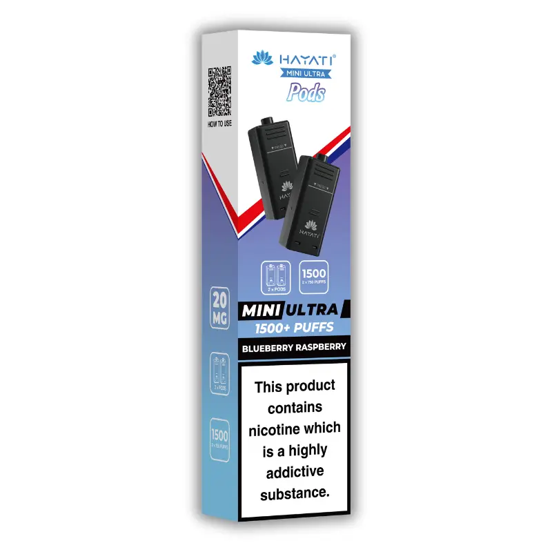 Blueberry Raspberry Hayati Mini Ultra Pods