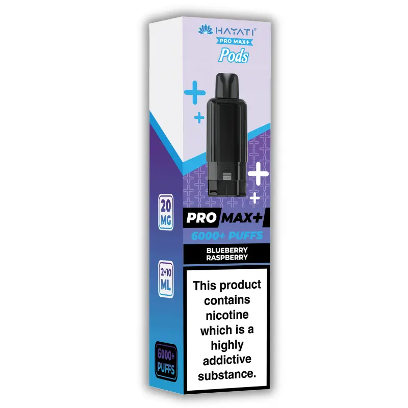 Blueberry Raspberry Hayati Pro Max Plus Pods
