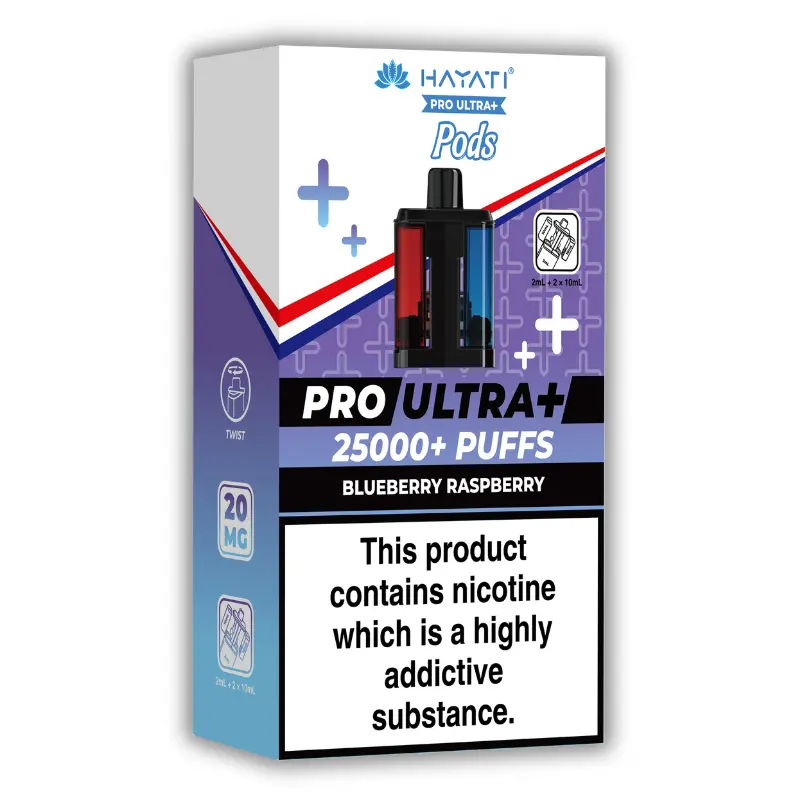 Blueberry Raspberry Hayati Pro Ultra Plus Pods