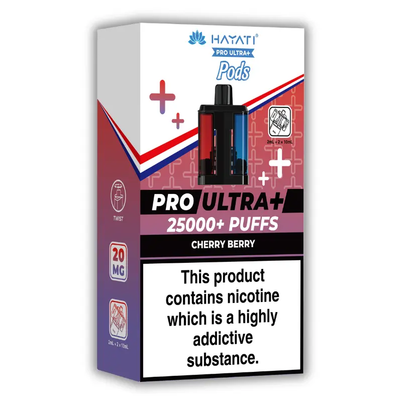Cherry Berry Hayati Pro Ultra Plus Pods