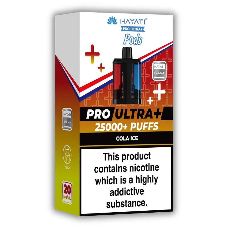 Cola Ice Hayati Pro Ultra Plus 25K Pods