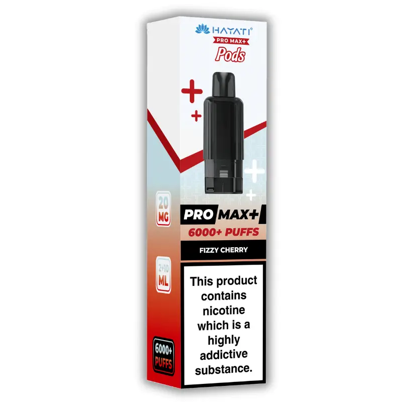 Fizzy Cherry Hayati Pro Max Plus Pods
