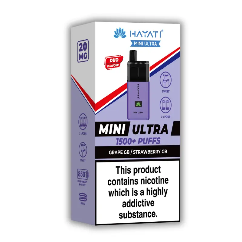 Grape GB / Strawberry GB Hayati Mini Ultra Pod Kit