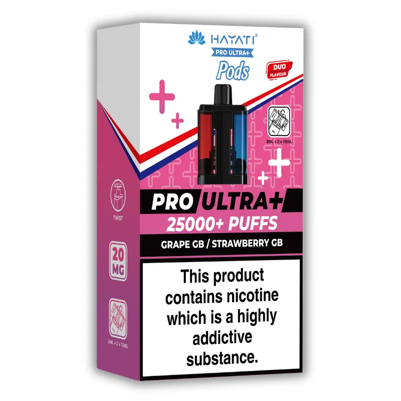 Grape GB / Strawberry GB Hayati Pro Ultra Plus Pods