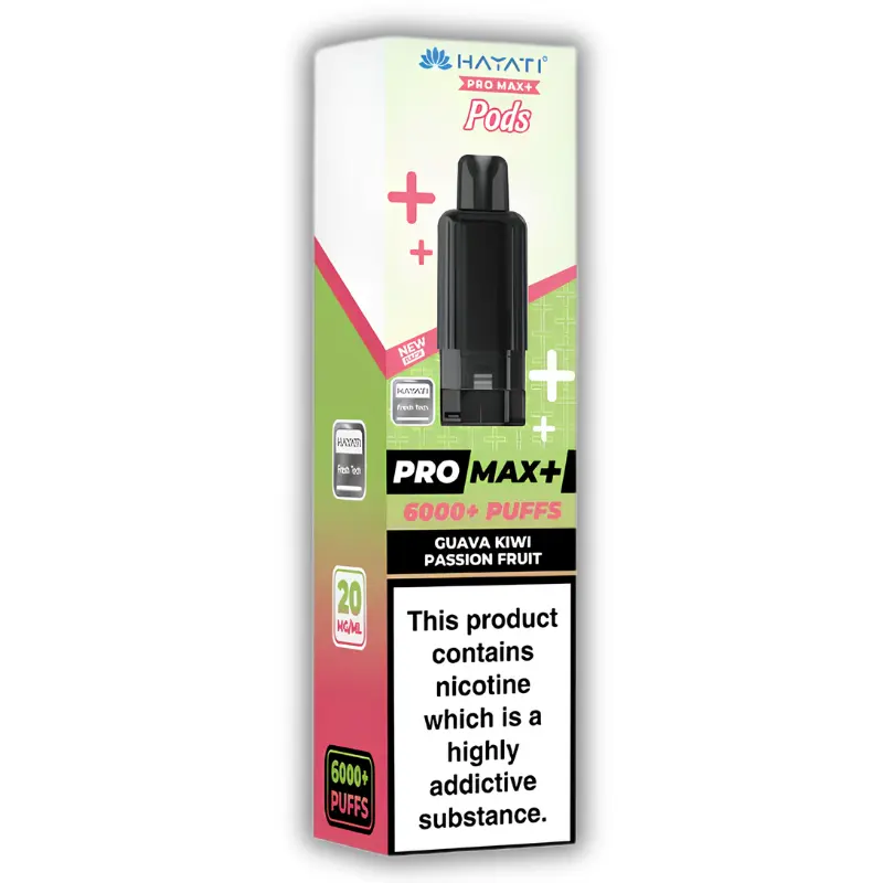 Guava Kiwi Passion Fruit Hayati Pro Max Plus Pods