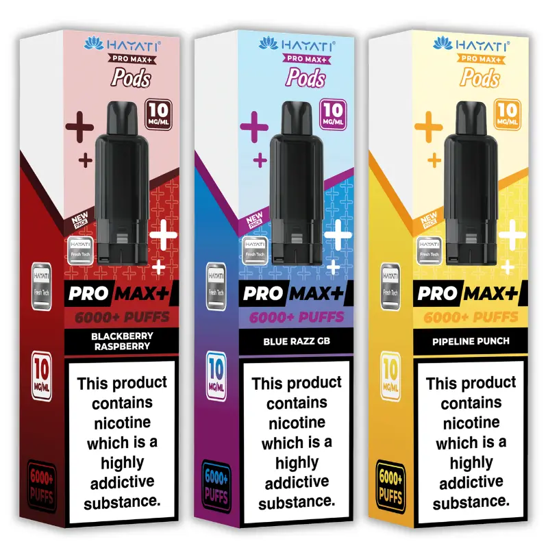 Hayati Pro Max Plus Prefilled Pods 10mg