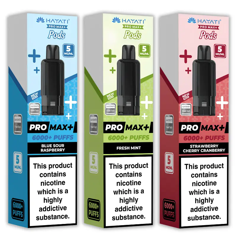 Hayati Pro Max Plus Prefilled Pods 5mg