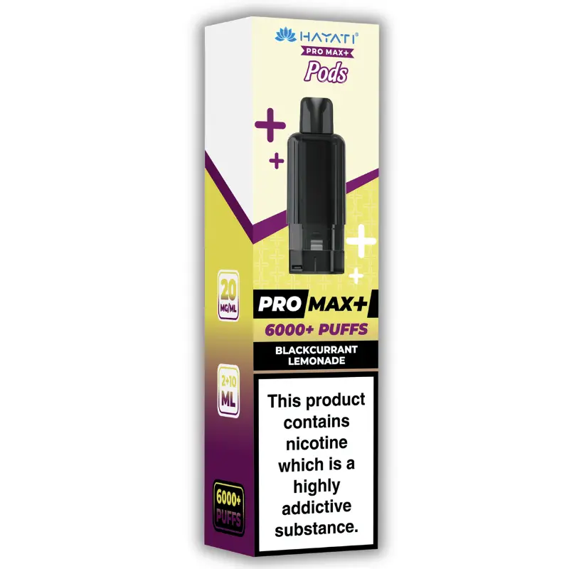Blackcurrant Lemonade Hayati Pro Max Plus Pods