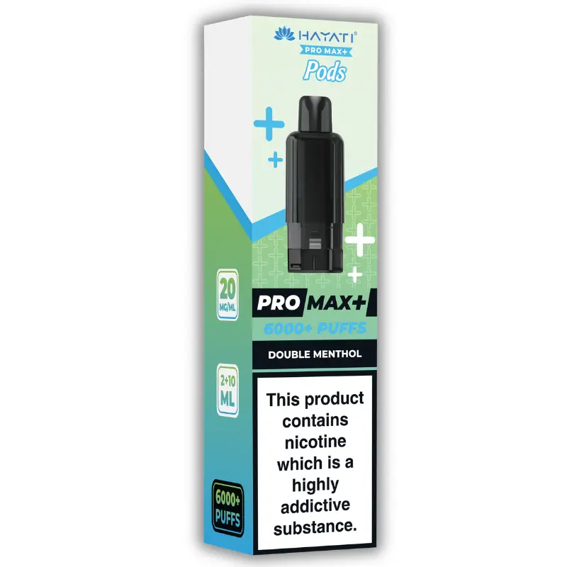 Double Menthol Hayati Pro Max Plus Pods
