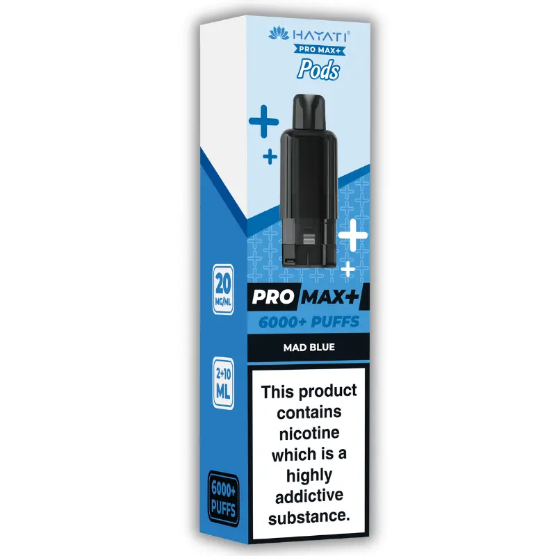 Mad Blue Hayati Pro Max Plus Pods