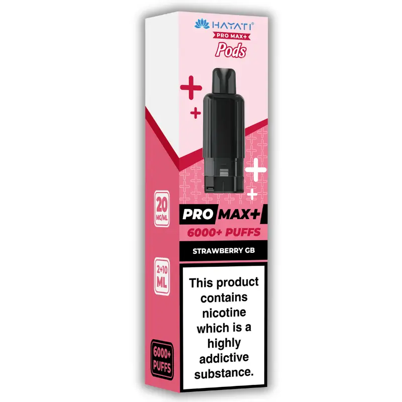Strawberry GB Hayati Pro Max Plus Pods