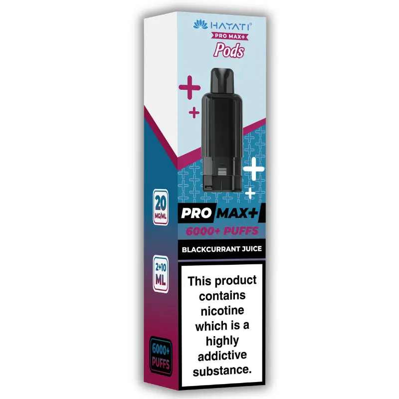 Blackcurrant Juice Hayati Pro Max Plus Pods