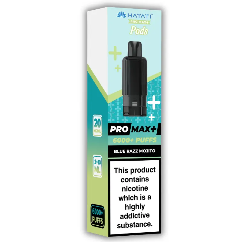 Blue Razz Mojito Hayati Pro Max Plus Pods