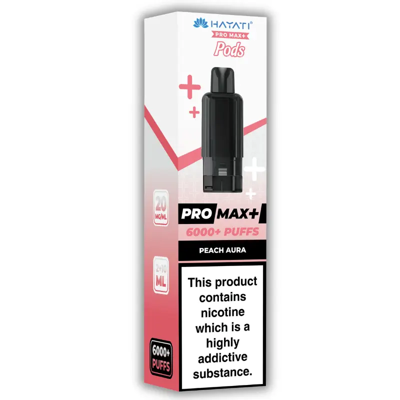 Peach Aura Hayati Pro Max Plus Pods