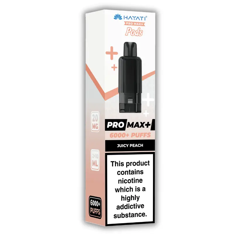 Juicy Peach Hayati Pro Max Plus Pods