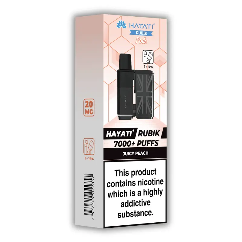 Juicy Peach Hayati Rubik Pods