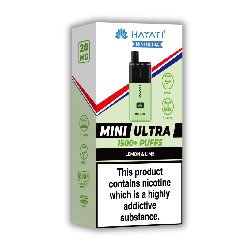 Lemon Lime Hayati Mini Ultra Pod Kit