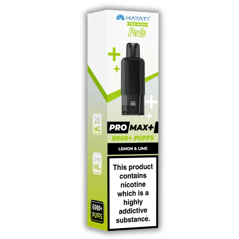 Lemon Lime Hayati Pro Max Plus Pods