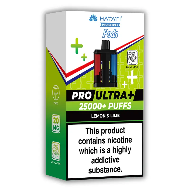 Lemon Lime Hayati Pro Ultra Plus Pods