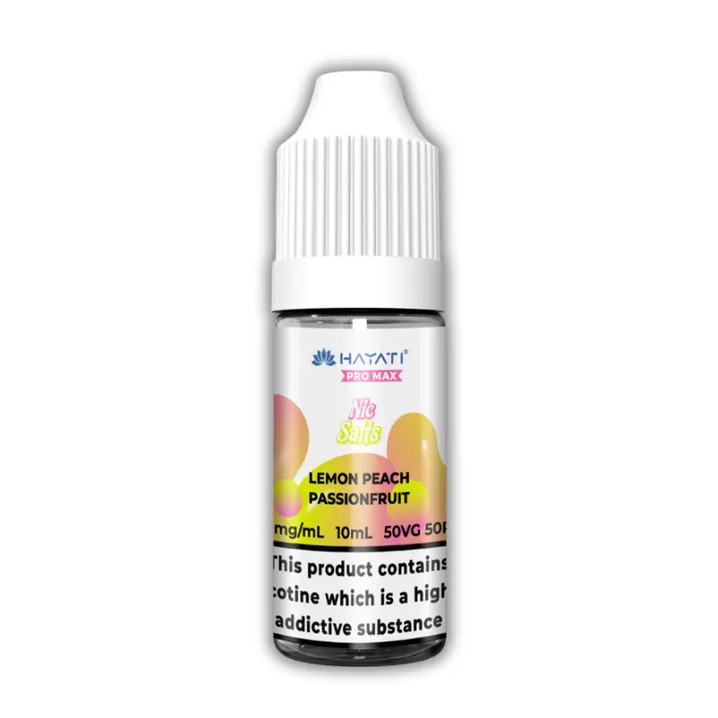 Lemon Peach Passionfruit Hayati Pro Max Nic Salt