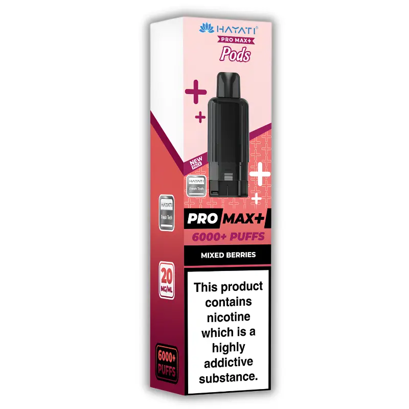Mixed Berries Hayati Pro Max Plus Pods