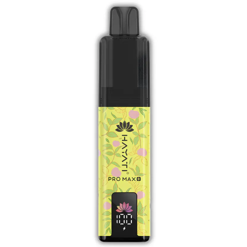 Peach Green Tea Hayati Pro Max Plus 6000 Pod Kit