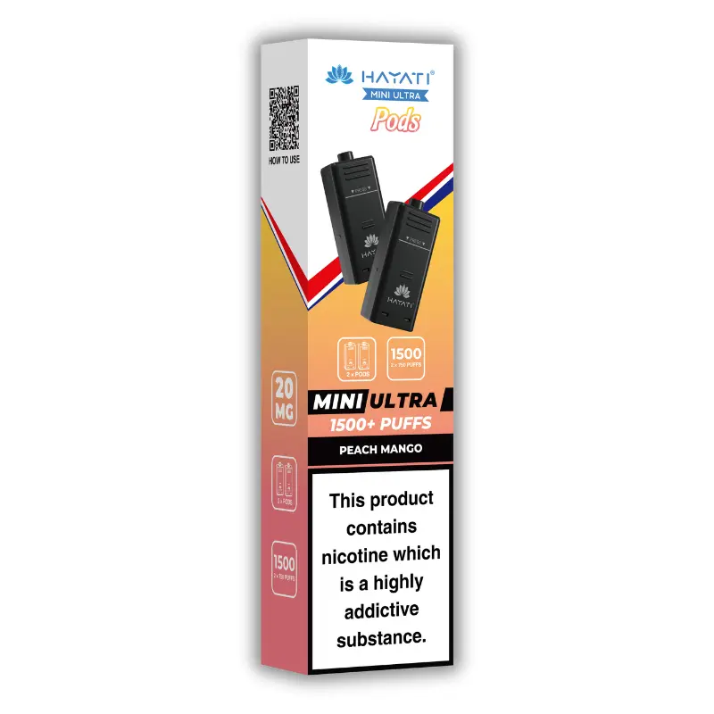 Peach Mango Hayati Mini Ultra Pods