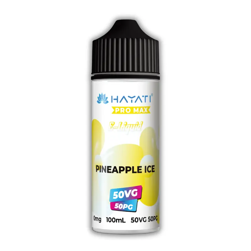 Pineapple Ice Hayati Pro Max 50/50 Shortfill E-Liquid