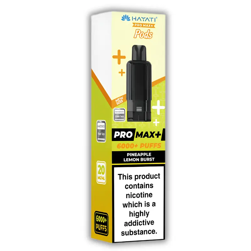 Pineapple Lemon Burst Hayati Pro Max Plus Pods
