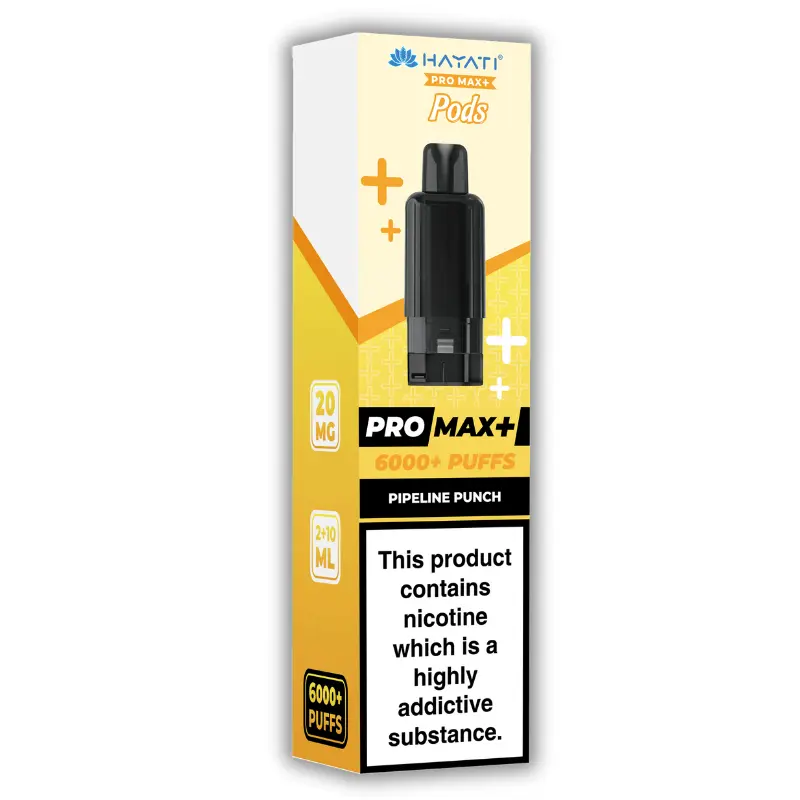 Pipeline Punch Hayati Pro Max Plus Pods