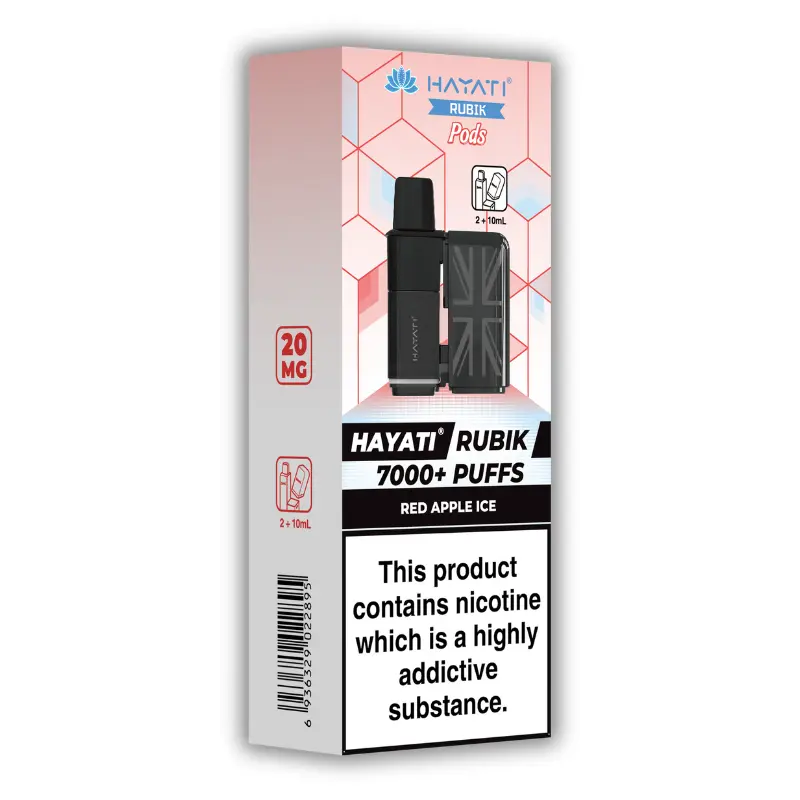 Red Apple Ice Hayati Rubik Pods