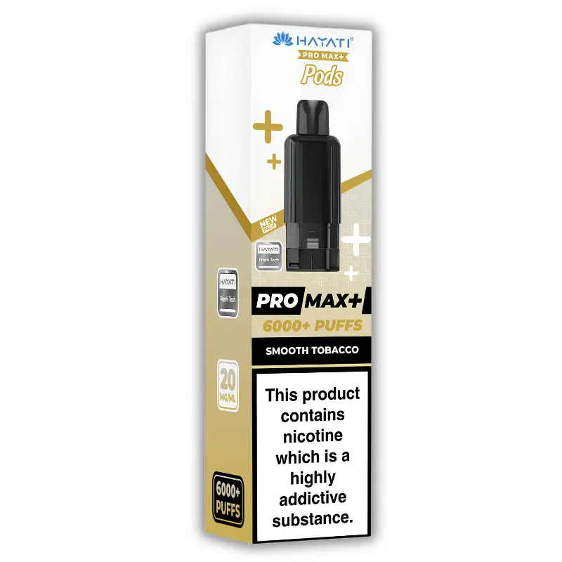 Smooth Tobacco Hayati Pro Max Plus Pods